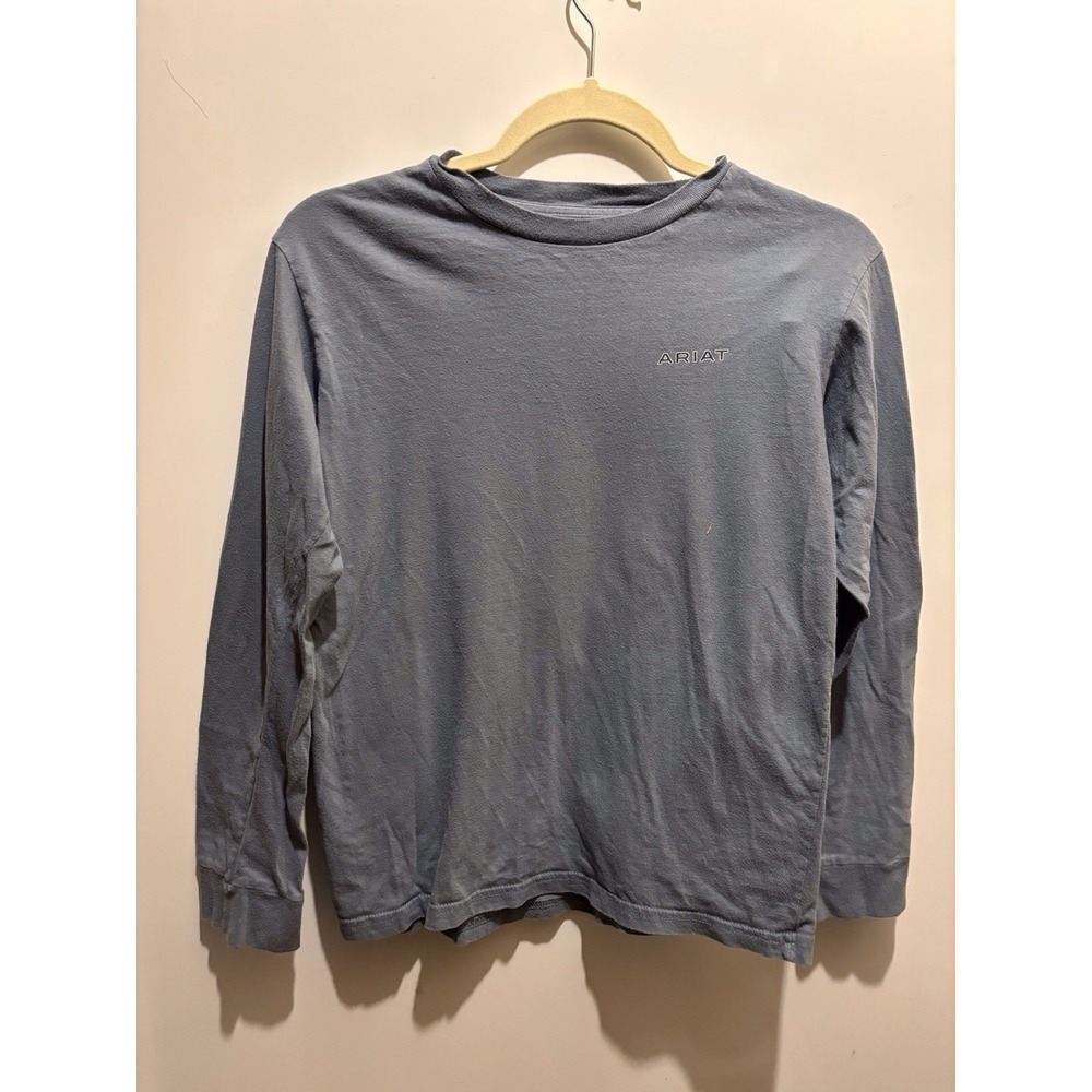 Boys Size‎ M Ariat Designed Exclusively For Buckle Long Sleeve Tshirt